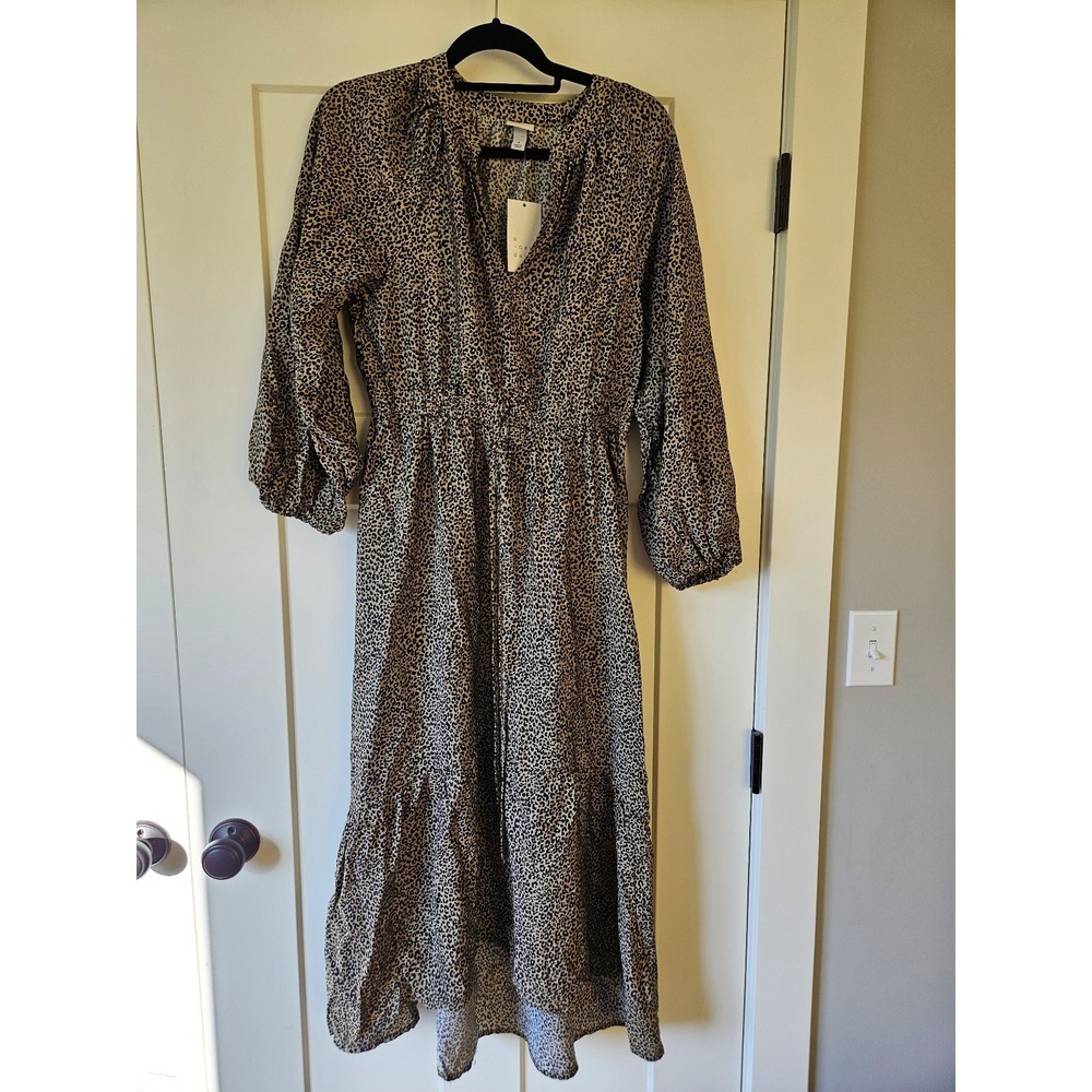 A new day leopard print dress NWT size small